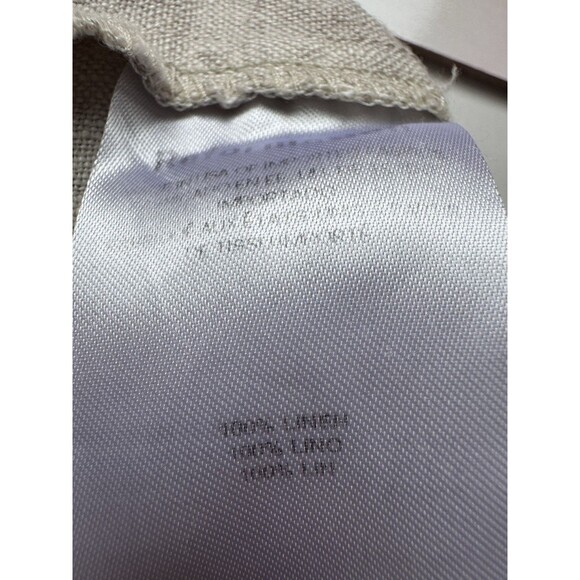 Reformation Wide Leg Cropped Linen Pull On Pants Size Small - Picture 5 of 7